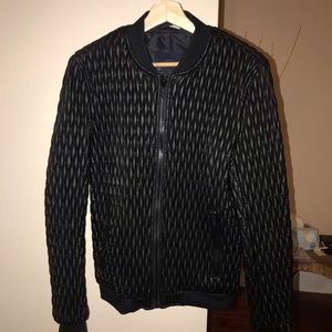 ZARA Black Bomber Jacket